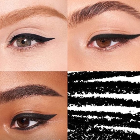 TWO! MALLY Evercolor EBONY black Liquid wing eyeliners - Picture 1 of 7